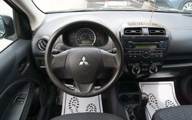 Mitsubishi Space Star cena 23900 przebieg: 80367, rok produkcji 2014 z Pilzno małe 379